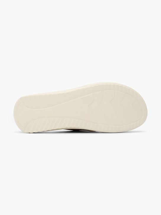 easy street footbed sandal beige deichmann