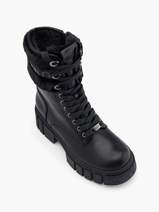 buffalo lace-up boot black deichmann