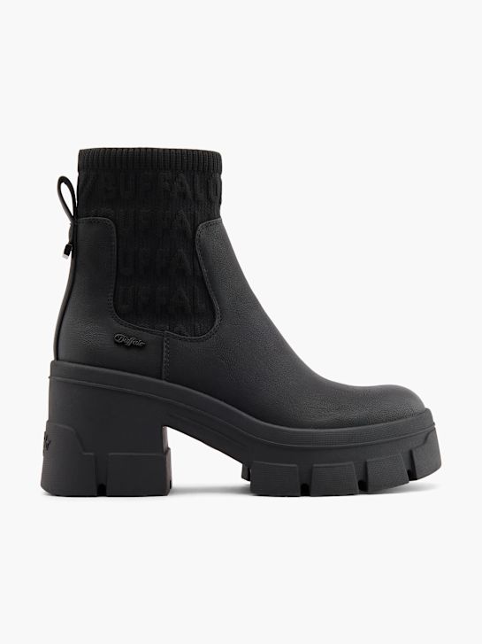 buffalo heeled chelsea boot black deichmann