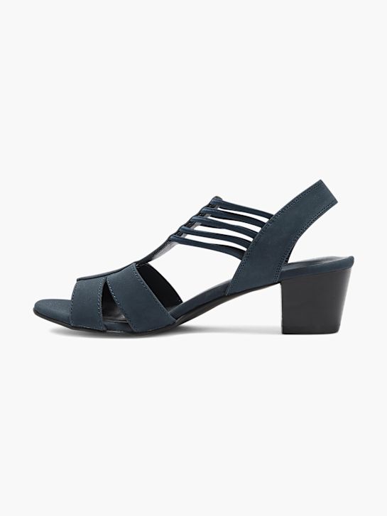 graceland heeled sandal blue deichmann