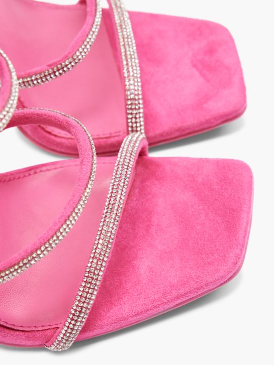 catwalk heeled sandal pink deichmann