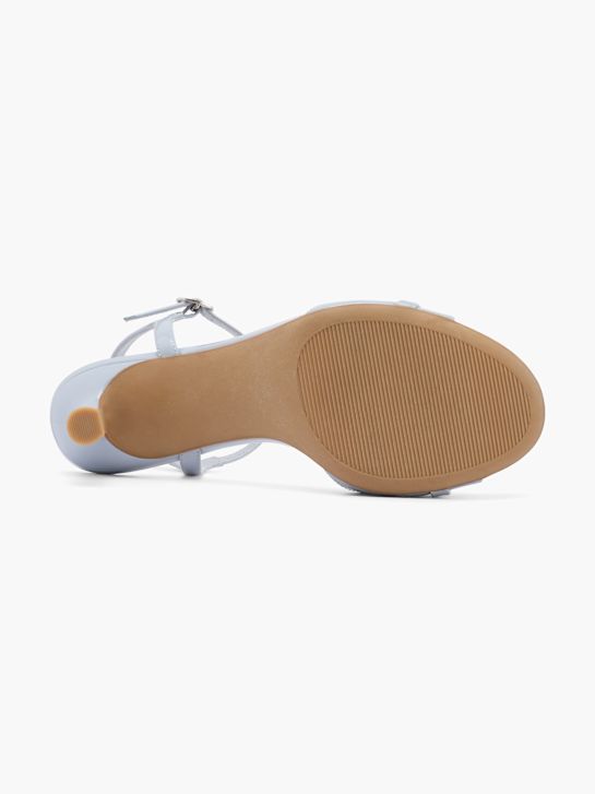 graceland heeled sandal blue deichmann