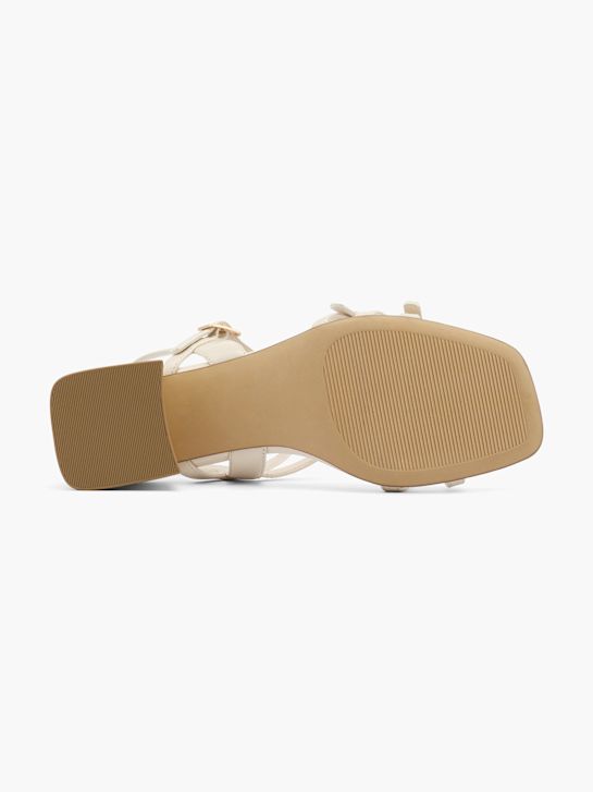 catwalk heeled sandal beige deichmann