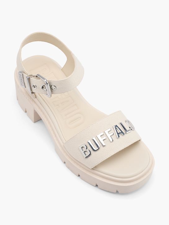 buffalo heeled sandal beige deichmann