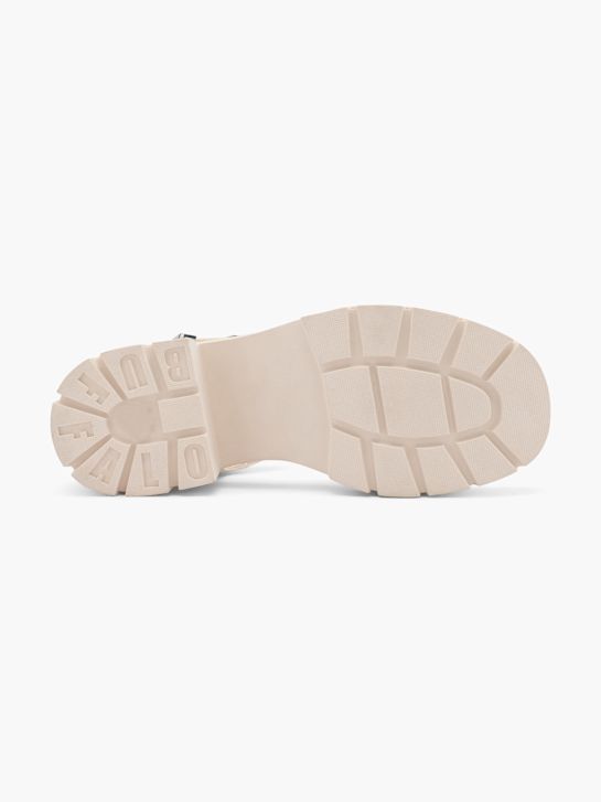 buffalo heeled sandal beige deichmann