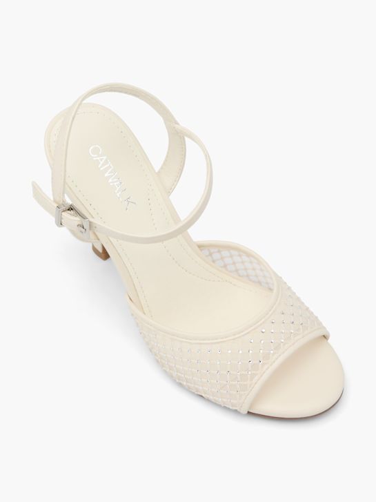 catwalk heeled sandal beige deichmann