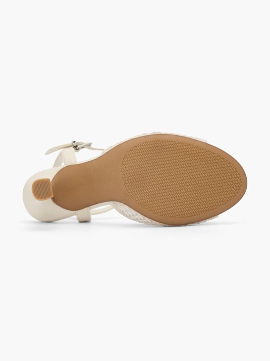 catwalk heeled sandal beige deichmann