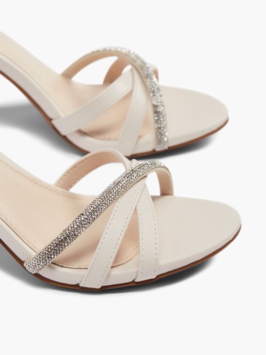 catwalk heeled sandal beige deichmann
