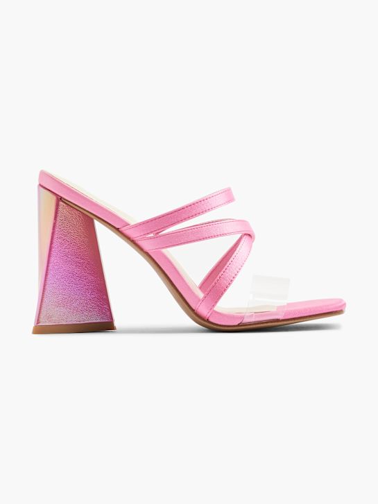 catwalk mule pink deichmann