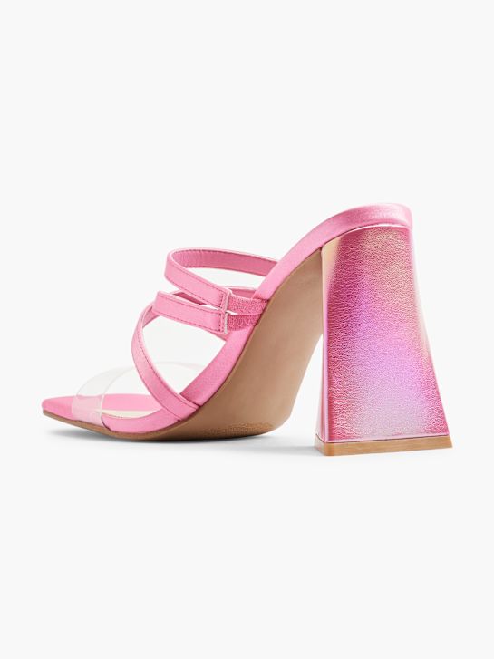 catwalk mule pink deichmann