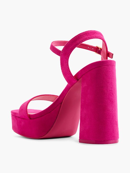 catwalk heeled sandal pink deichmann