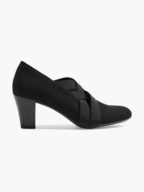 graceland block heel black deichmann