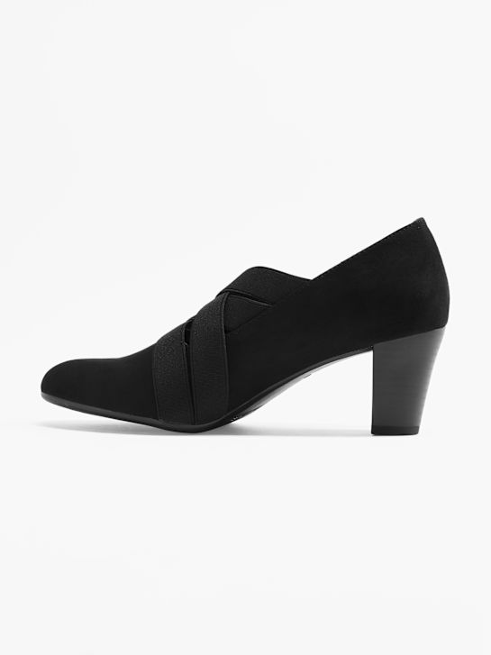 graceland block heel black deichmann