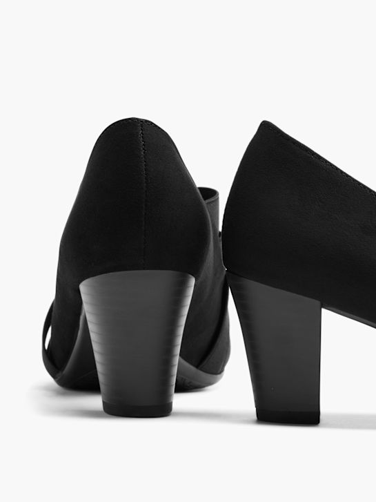 graceland block heel black deichmann
