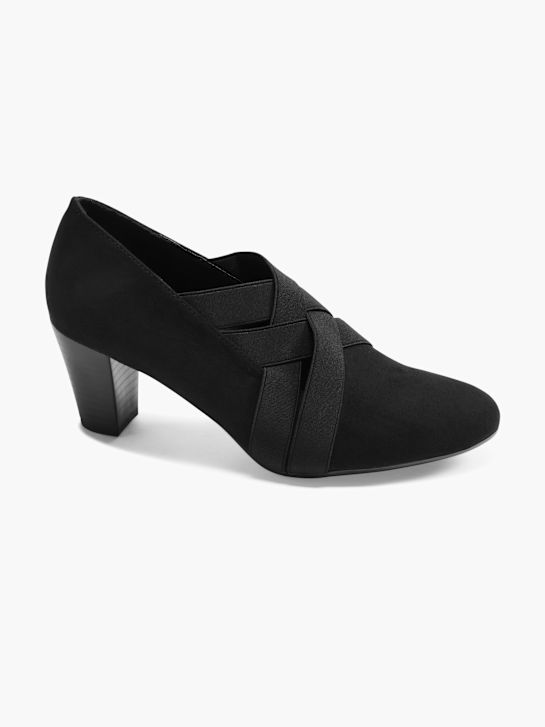 graceland block heel black deichmann