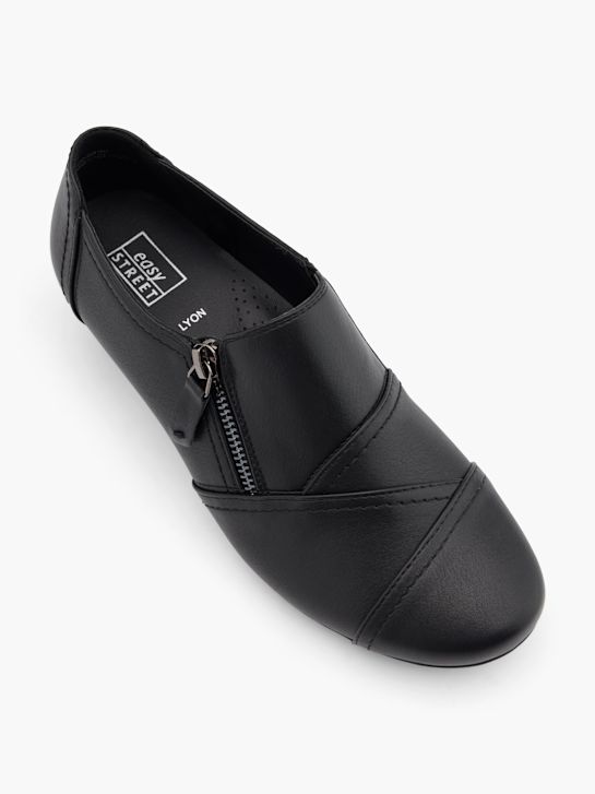 easy street block heel black deichmann