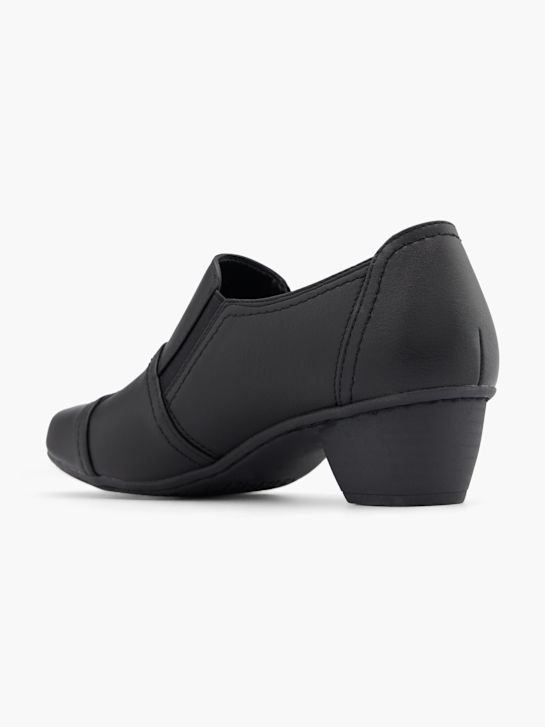 easy street block heel black deichmann