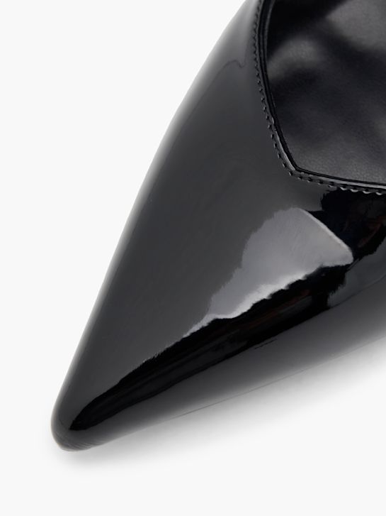 catwalk strapped heel black deichmann