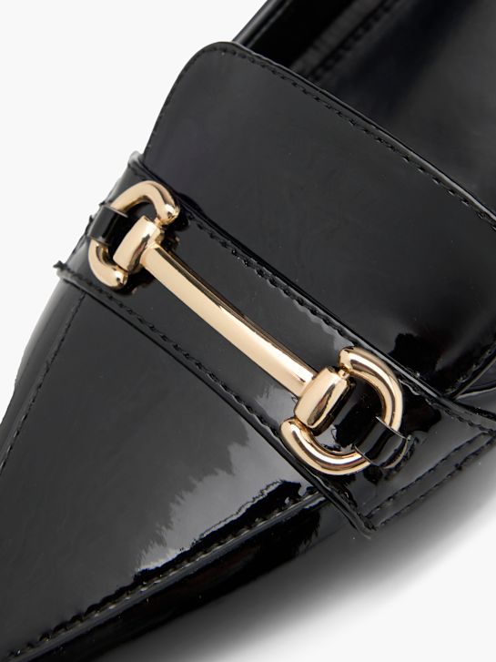 catwalk slingback heel black deichmann