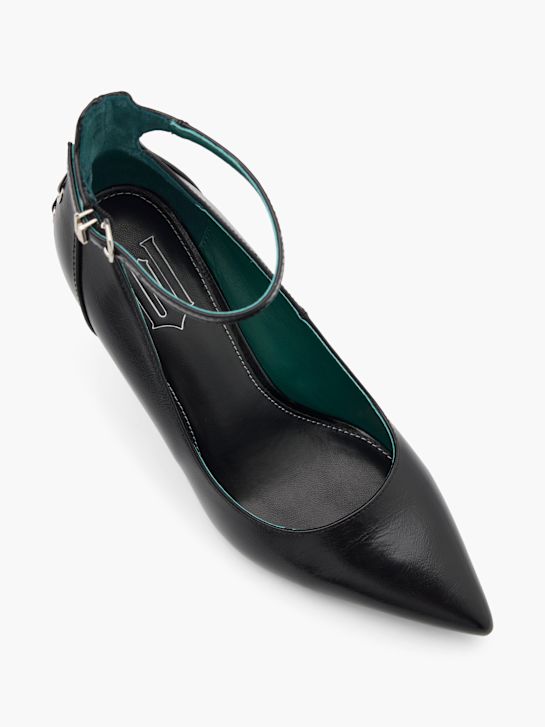 wicked strapped heel black deichmann
