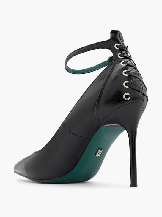 wicked strapped heel black deichmann