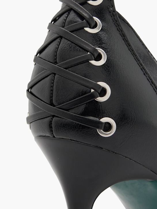 wicked strapped heel black deichmann