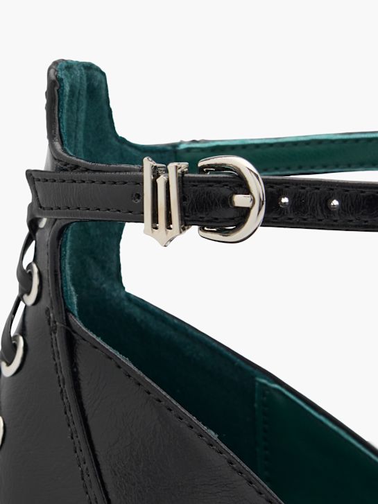 wicked strapped heel black deichmann