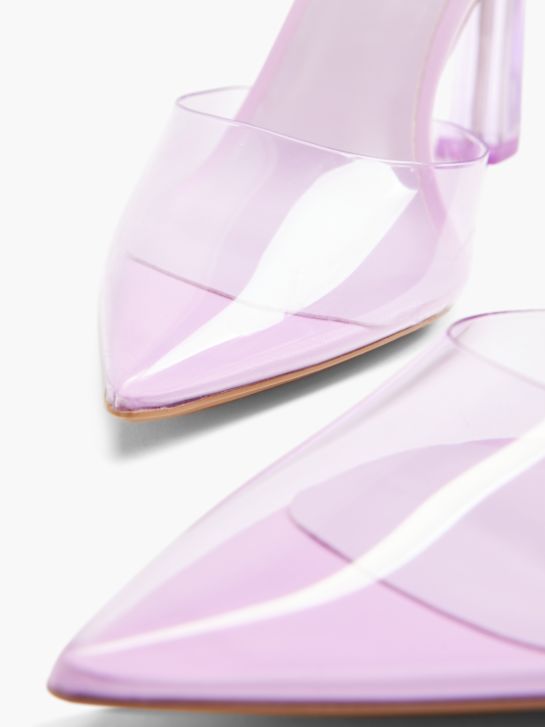 catwalk slingback heel purple deichmann