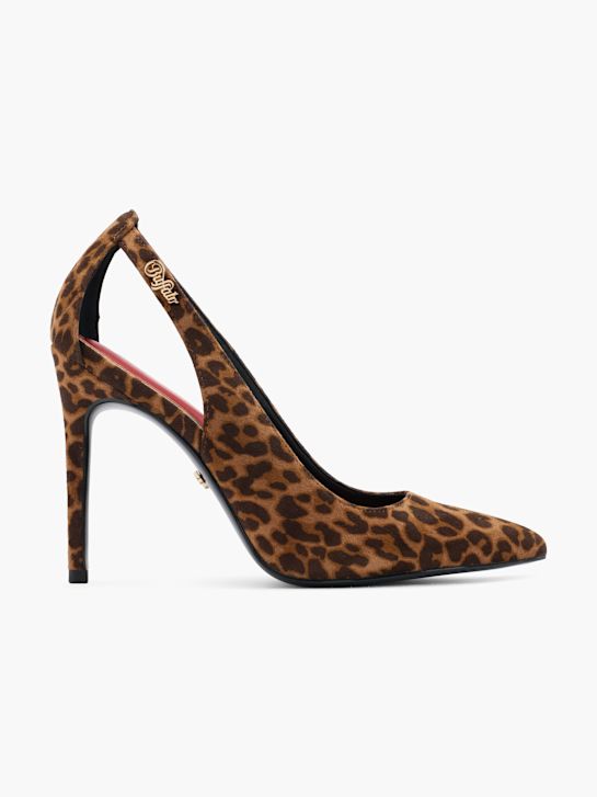 buffalo slingback heel brown deichmann