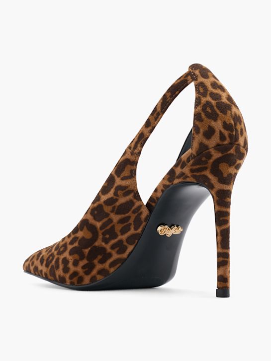 buffalo slingback heel brown deichmann