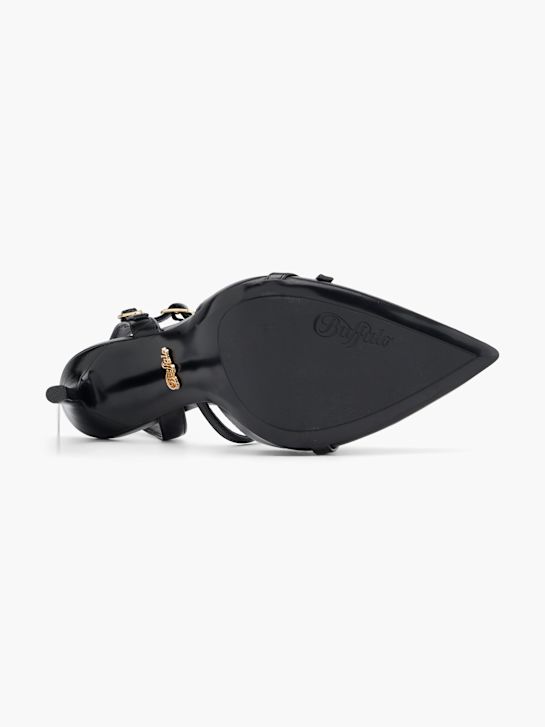 buffalo strapped heel black deichmann