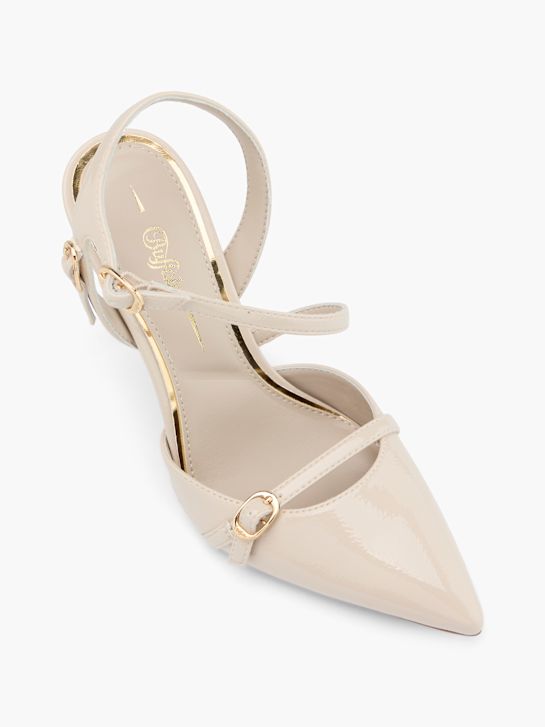buffalo strapped heel beige deichmann