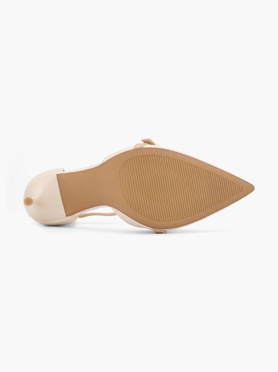 catwalk strapped heel beige deichmann