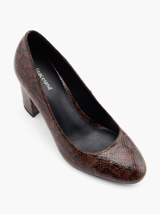 graceland heel brown deichmann