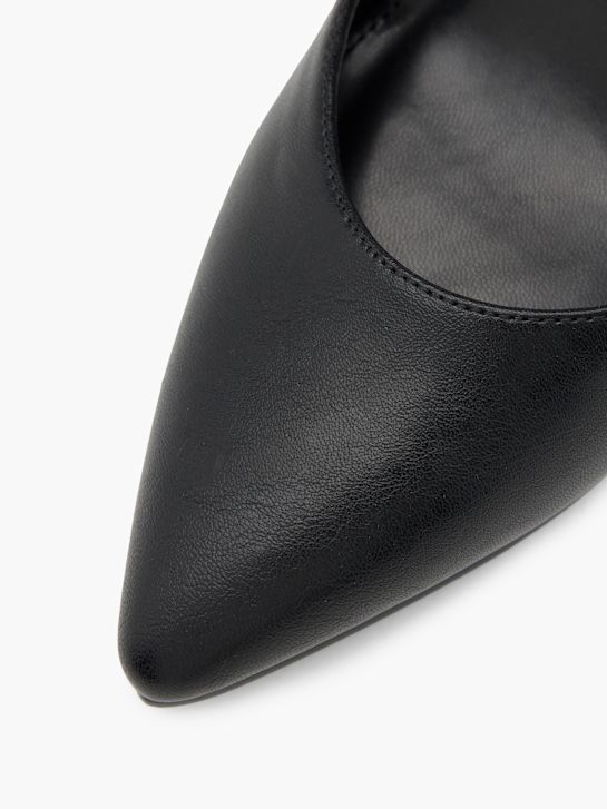 graceland strapped heel black deichmann