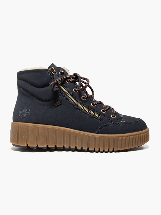 rieker high top trainer blue deichmann