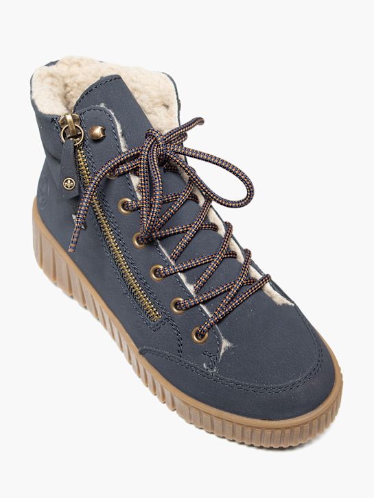 rieker high top trainer blue deichmann