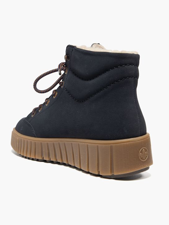 rieker high top trainer blue deichmann
