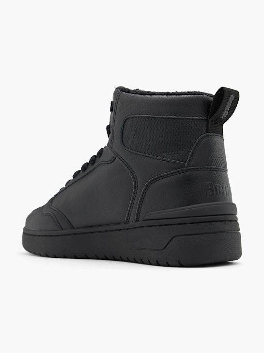 bench high top trainer black deichmann