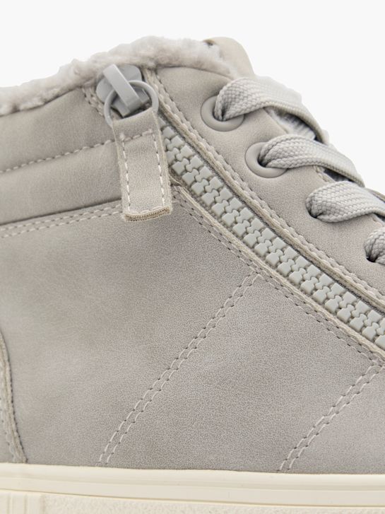 venice high top trainer grey deichmann