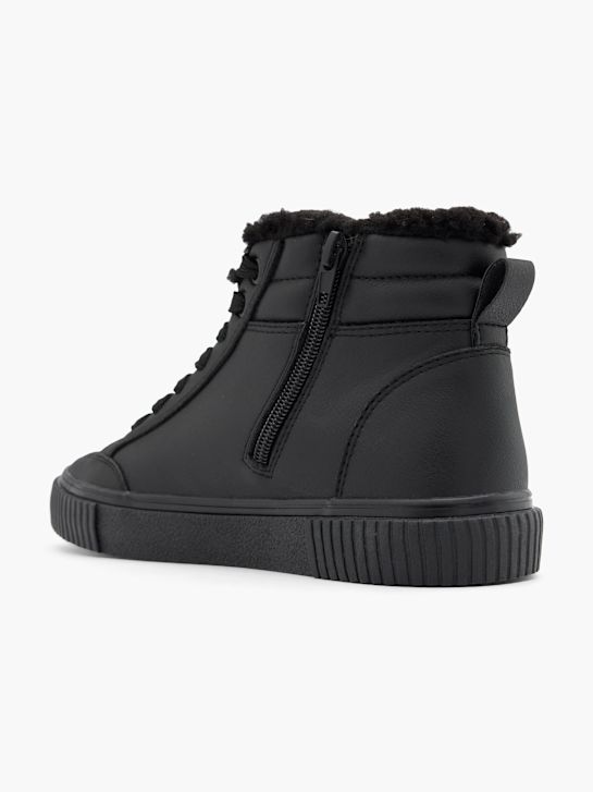 venice high top trainer black deichmann