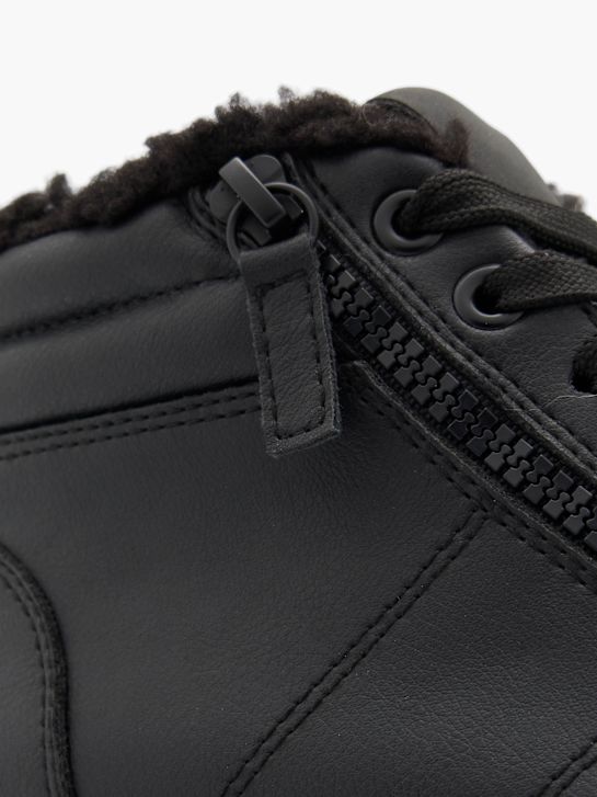 venice high top trainer black deichmann