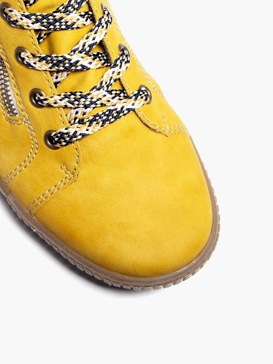 rieker high top trainer yellow deichmann