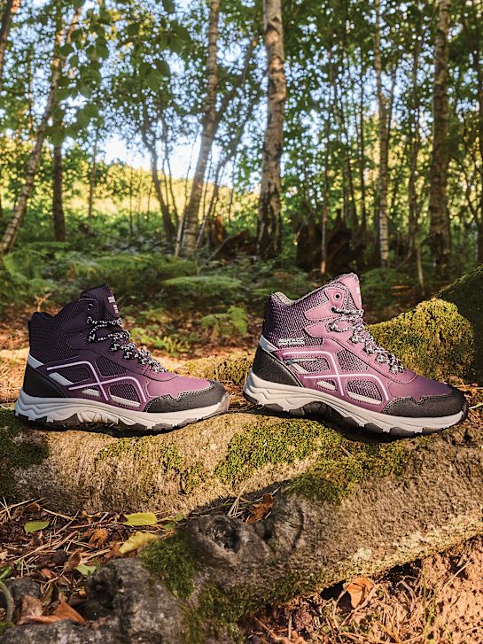 regatta walking shoe purple deichmann