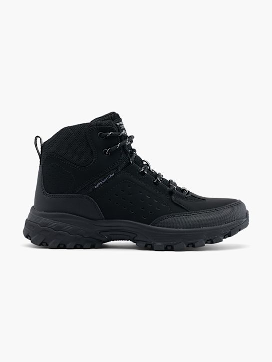 skechers clamber lace-up boot black deichmann