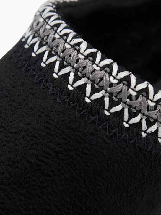 graceland house slipper black deichmann
