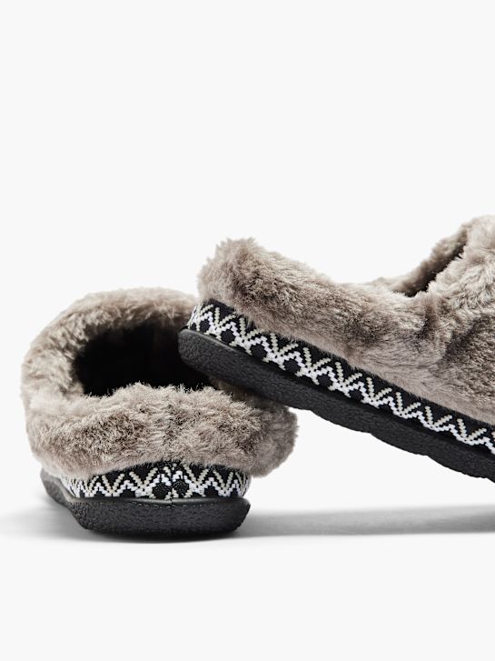 casa mia house slipper black deichmann