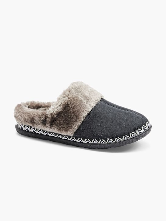 casa mia house slipper black deichmann