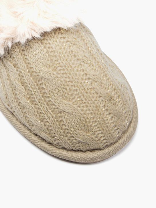 casa mia house slipper beige deichmann