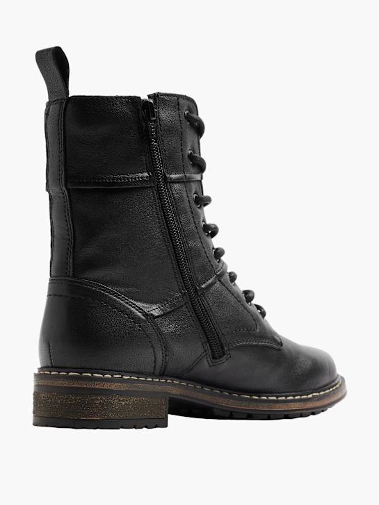5th avenue laced ankle boot black deichmann